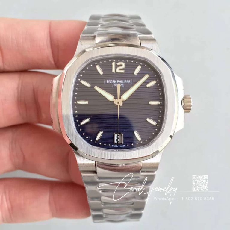 Replica Patek Philippe Nautilus 71181a 001 Pf Factory Stainless Steel Strap (1)