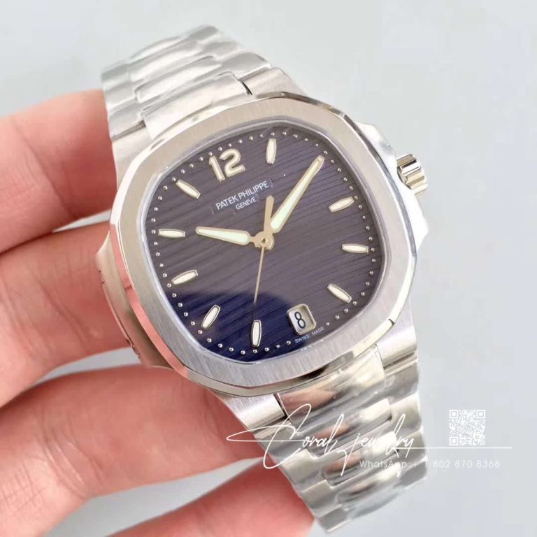 Replica Patek Philippe Nautilus 71181a 001 Pf Factory Stainless Steel Strap (2)