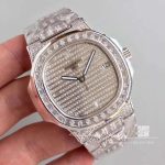 Replica Patek Philippe Nautilus Jumbo 57191g 001 Diamonds Dial (2)