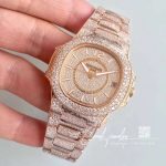 Replica Patek Philippe Nautilus Jumbo 70211r 001 Full Paved Diamonds Dial (3)