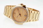 Replica Patek Philippe Nautilus Ladies 71181200r 010 3k Factory Gold Case (6)