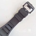 Replica Richard Mille Rm011 Kv Factory Black Rubber Strap (8)