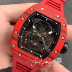 Replica Richard Mille Rm052 01 Tourbillon Jb Factory Red Ceramic (3)