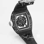 Replica Richard Mille Rm055 Ntpt Bbr Factory Black Rubber Strap (7)