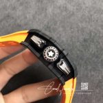 Replica Richard Mille Rm11 03 Kv Factory Orange Rubber Strap (4)