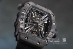 Replica Richard Mille Rm12 01 Rm Factory Black Tourbillon Skeleton Dial (5)