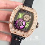 Replica Richard Mille Rm19 02 Kv Factory Tourbillon Fleur Magnolia Dial (12)