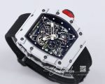 Replica Richard Mille Rm35 01 Bbr Factory Black Fabric Strap (11)