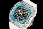 Replica Richard Mille Rm35 01 Rm Factory Transparent Skeleton Dial (3)