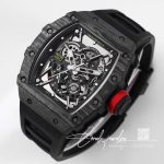 Replica Richard Mille Rm35 02 Bbr Factory Black Carbon Fiber Case (3)