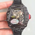 Replica Richard Mille Rm35 02 Kv Factory Black Rubber Strap (1)