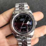 Replica Rolex Datejust 116334 41mm Ew Factory Black Dial (2)