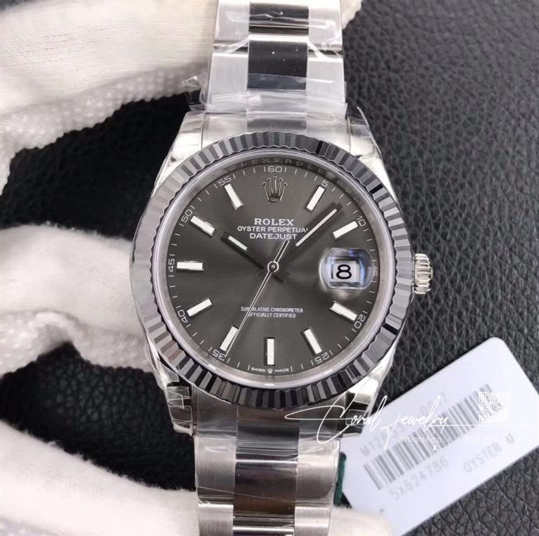 Replica Rolex Datejust 126334 41 Ar Factory Grey Dial (1)