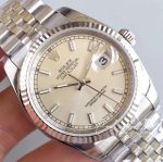 Replica Rolex Datejust 36mm 116234 V2 Ar Factory Silver Dial (4)