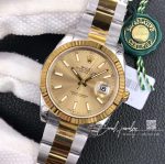 Replica Rolex Datejust 41mm M126333 0009 Clean Factory Gold Bezel (3)