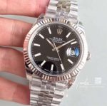 Replica Rolex Datejust M126234 0015 36mm Vs Factory Gray Strap (3)