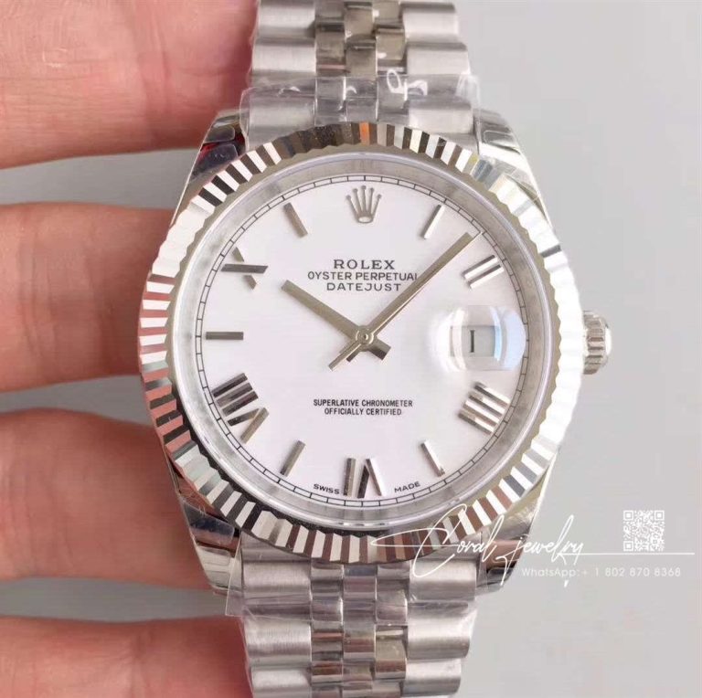 Replica Rolex Datejust M126234 0025 Ew Factory Stainless Steel Strap (1)