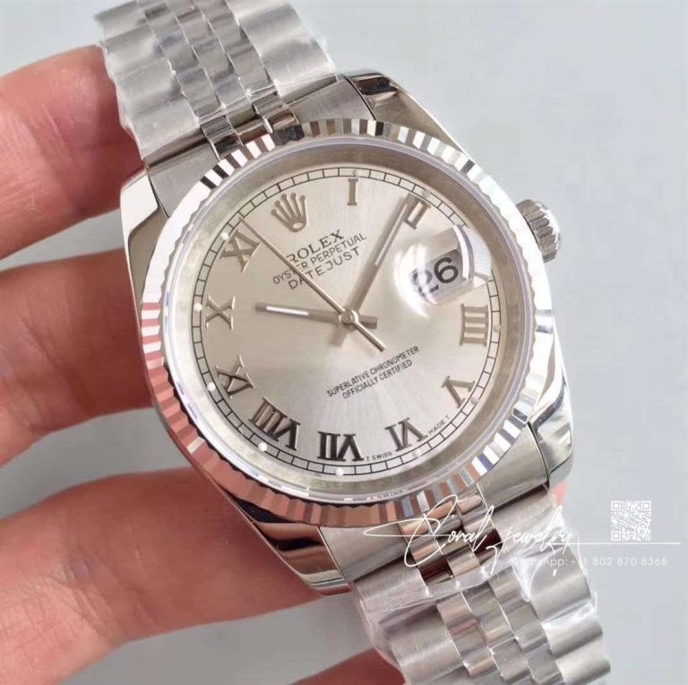 Replica Rolex Datejust M126234 0029 Ew Factory Stainless Steel Bezel (2)