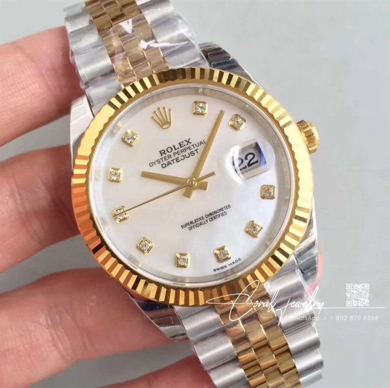 Replica Rolex Datejust M126333 0018 Ew Factory Yellow Bezel (2)