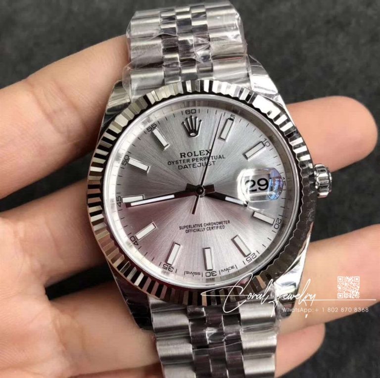 Replica Rolex Datejust M126334 0004 Ew Factory Stainless Steel Strap (1)