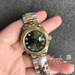 Replica Rolex Datejust M278273 0030 31mm Gs Factory Green Diamond Dial (3)