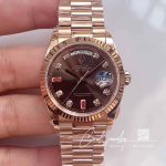 Replica Rolex Day Date 118235 Ew Factory Diamond Set Dial (1)