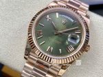 Replica Rolex Day Date 228235 40mm Ew Factory Green Dial (3)