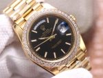 Replica Rolex Day Date 40mm Ew Factory Gold Strap (12)