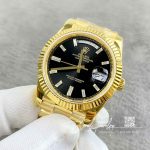 Replica Rolex Day Date 40mm Ew Factory Gold Strap (3)