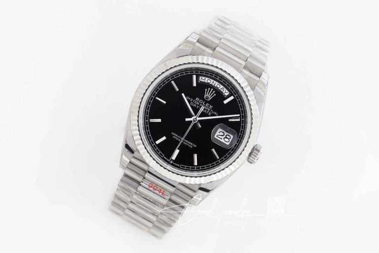 Replica Rolex Day Date M228236 0003 Ew Factory Stainless Steel Strap (2)