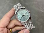 Replica Rolex Day Date M228236 0006 Gm Factory Silver Stainless Steel Strap (4)