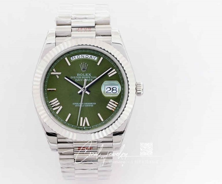 Replica Rolex Day Date M228239 0033 Ew Factory Stainless Steel Strap (1)