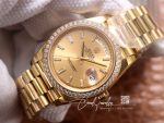 Replica Rolex Day Date M228348rbr 0002 Ew Factory Rose Gold Case (3)