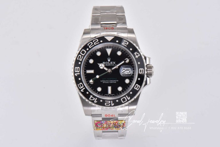 Replica Rolex Gmt Master Ii 116710ln 78200 Clean Factory Stainless Steel Strap (1)