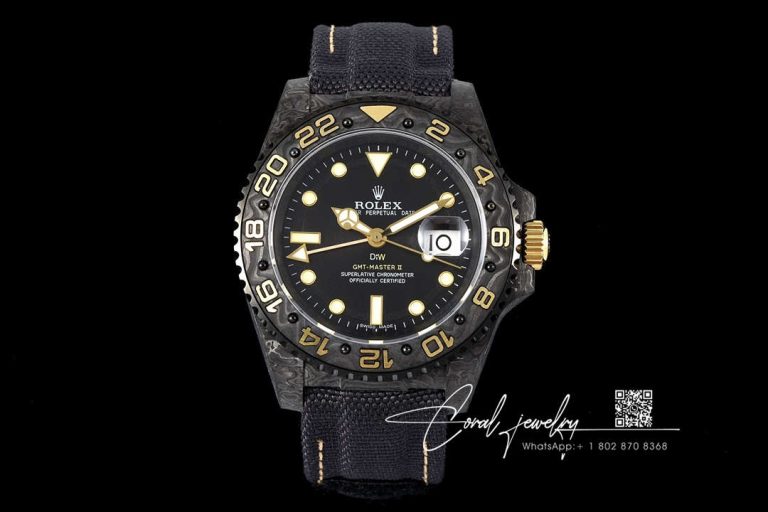 Replica Rolex Gmt Master Ii Diw Black Strap 1 (1)