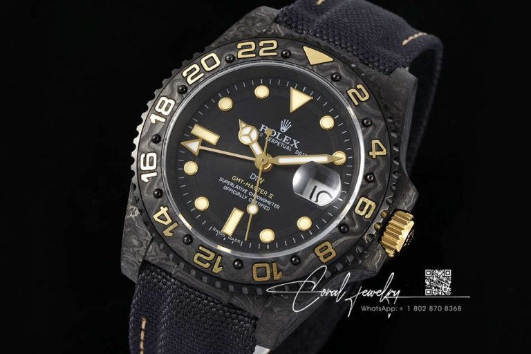 Replica Rolex Gmt Master Ii Diw Black Strap 1 (2)