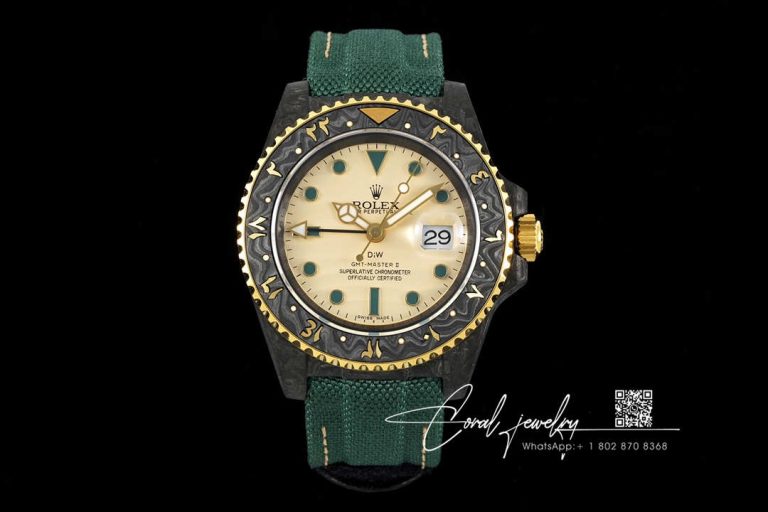 Replica Rolex Gmt Master Ii Diw Green Strap (1)