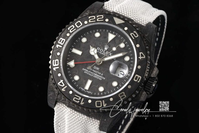 Replica Rolex Gmt Master Ii Diw White Strap (2)