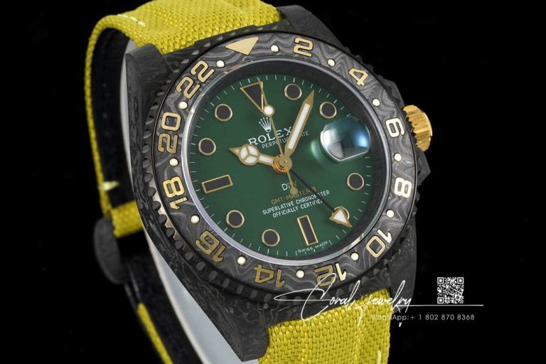 Replica Rolex Gmt Master Ii Diw Yellow Strap (11)