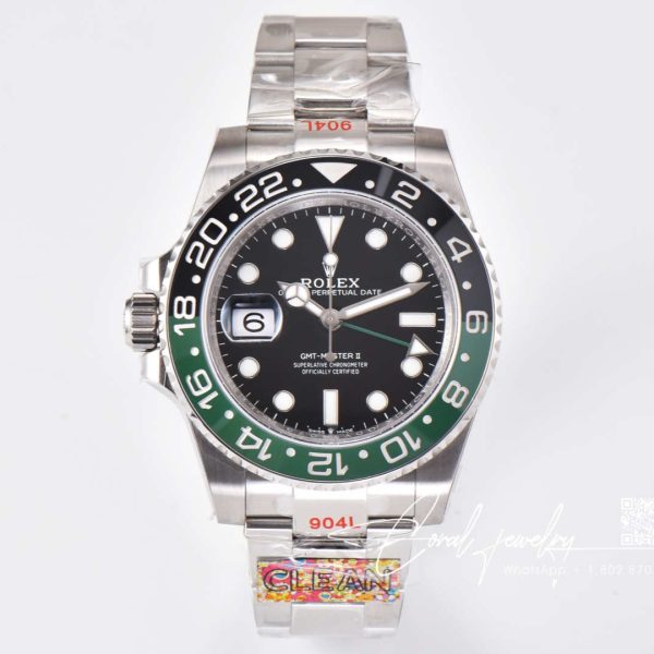 Replica Rolex Gmt Master Ii M126720vtnr 0001 Clean Factory Stainless Steel (1)