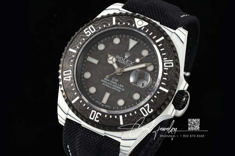 Replica Rolex Sea Dweller Diw Factory Black Strap (2)