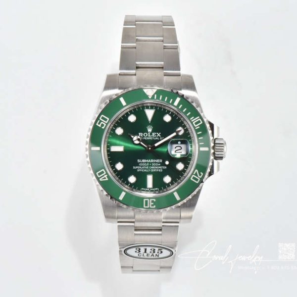 Replica Rolex Submariner 116610lv 97200 Clean Factory V4 Stainless Steel Strap (1)