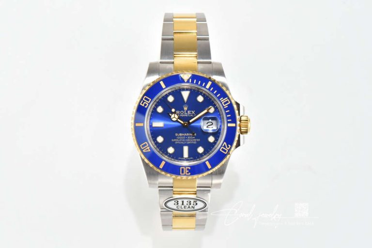 Replica Rolex Submariner 116613lb 97203 Clean Factory V4 Stainless Steel Strap (1)