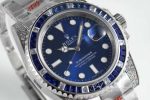 Replica Rolex Submariner Date 116619lb Diamond Customized Edition Gs Factory Blue Dial (5)