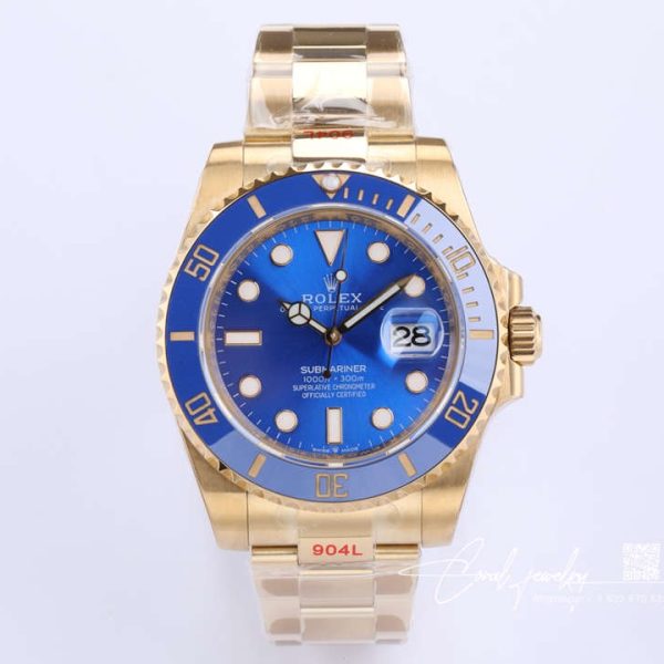 Replica Rolex Submariner M126618lb 0002 41mm Clean Factory Blue Bezel Dial (10)