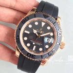 Replica Rolex Yacht Master 40mm 116655 Noob Factory Black Dial (3)