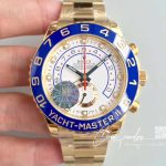 Replica Yacht Master Ii M116688 0002 Jf Factory Gold Strap (1)