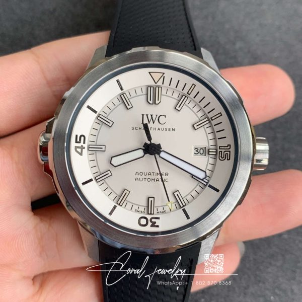 Replica Iwc Aquatimer Iw329003 V6 Factory Black Strap (1)