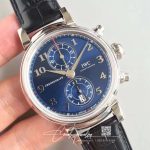 Replica Iwc Da Vinci Chronograph Edition Sport For Good Fundation Iw393402 Zf Factory Blue Dial (2)