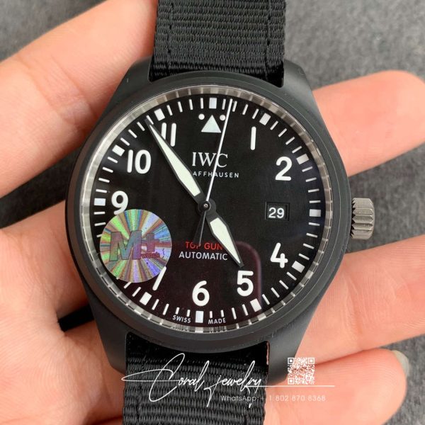 Replica Iwc Pilot Iw326901 M+ Factory Black Dial (1)